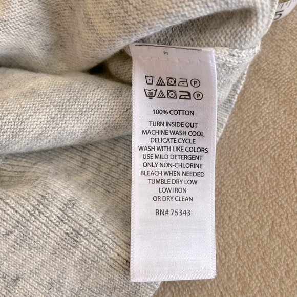 Porter+Ash Soft 1/4 Button Crewneck Sweater - Size L - Picture 13 of 13